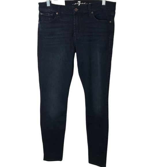 7 For All Mankind Women's Gwenevere Skinny Jeans (Size 30)